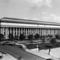 old photograph of NYS Education Building