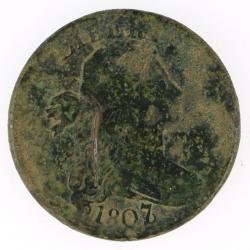 1807 Liberty Copper Coin