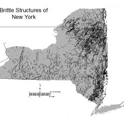 Brittle Structures of New York-Map
