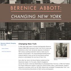 Berenice Abbott - Changing New York