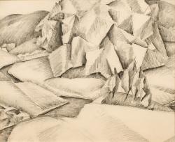 Cubist Landscape by Andrew Dasburg, c1920