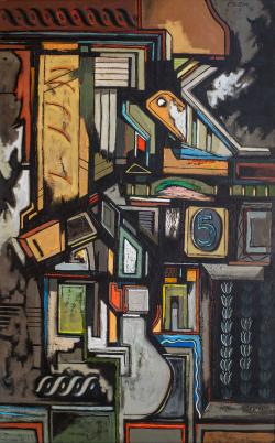 Abstraction No. 5 by Karl Fortess, c. 1950