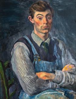 Farmer in Overalls by Eugene Speicher, c. 1925