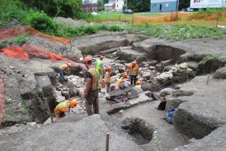 lincoln ave digging 3