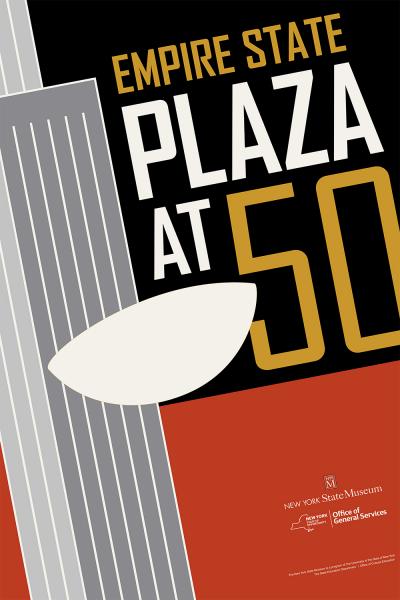 Plaza at 50 exhibition graphic 