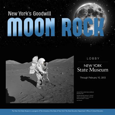 New York's Goodwill Moon Rock! 