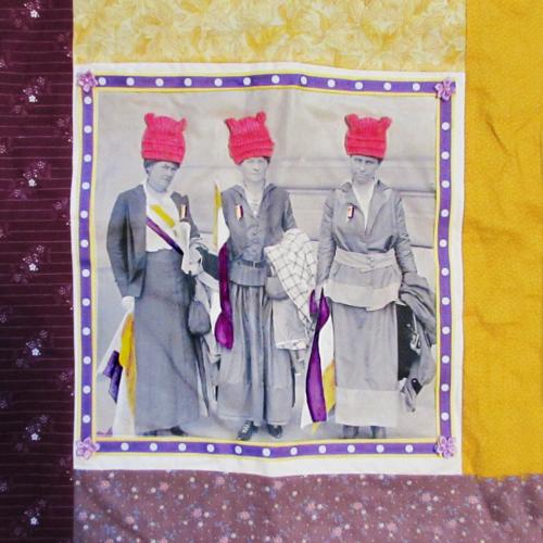 Quilt Square - Suffrage Movement and Women's Movement