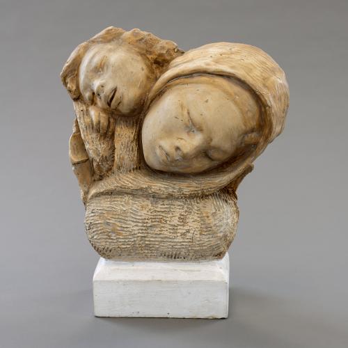 Henry DiSpirito, Refugees (Mother and Child), c. 1953