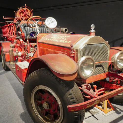 old fire engine