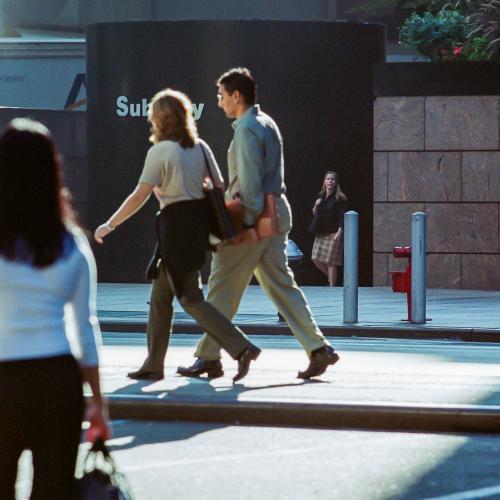 World Trade Center Commuters Photograph