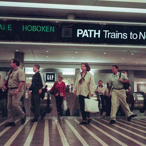 World Trade Center Commuters Photograph