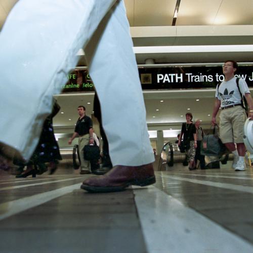 World Trade Center Commuters Photograph