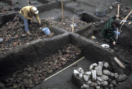photo from Fort Orange excavation