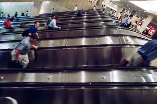 World Trade Center Commuters Photograph