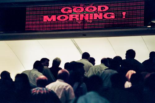 World Trade Center Commuters Photograph