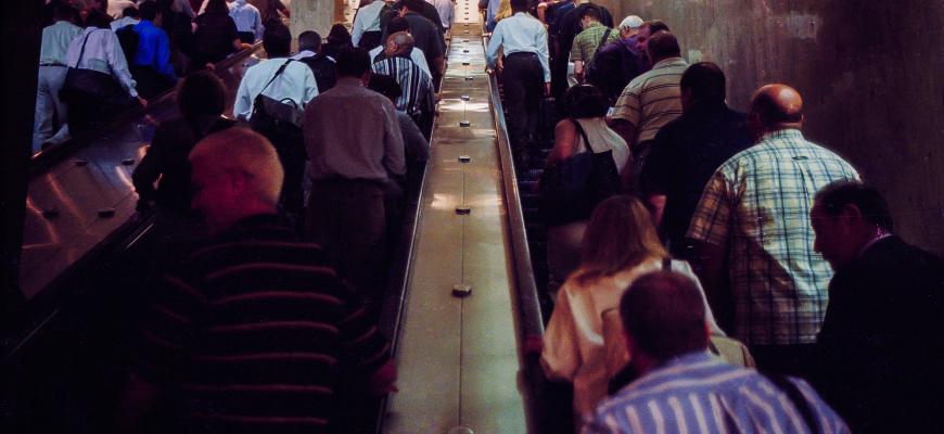 World Trade Center Commuters Photograph