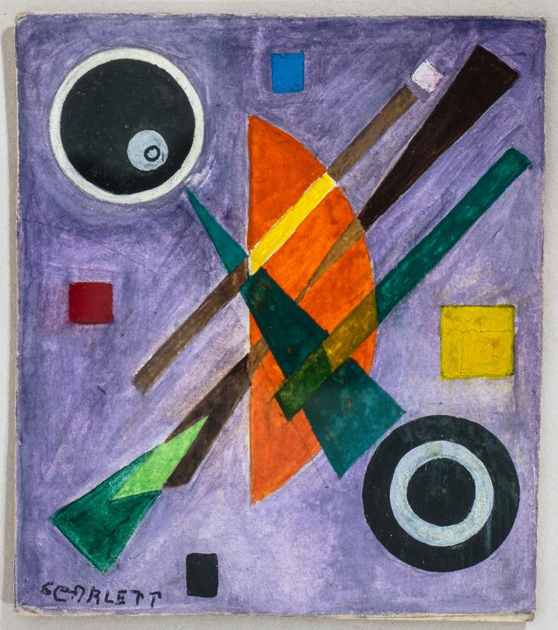 Abstract Composition by Rolph Scarlett, c. 1940