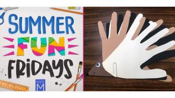 Summer Fun Friday: Paper Porcupine